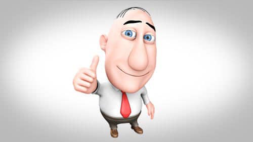3D animated commercial character mascot