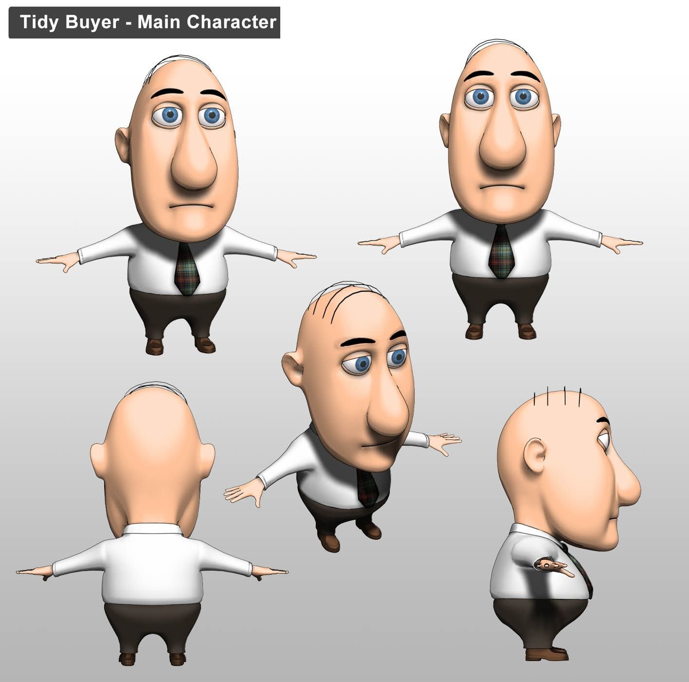 3D Stylised Character Model