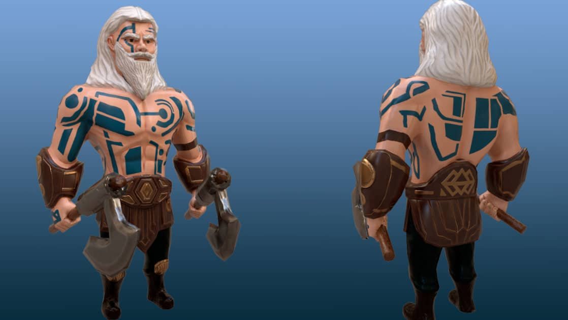 Viking Berserkr Game Model