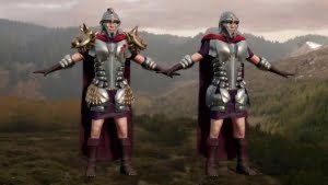 Legion Soldiers Elf fantasy characters