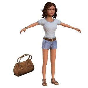 Stylised 3D character - PayPal animated video