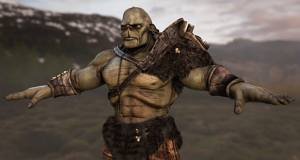 Troll Character Model Turntable