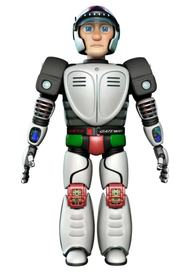 3D_Stylised_Mascot_Character_Front GMan_3D_Mascot_Concept_Design