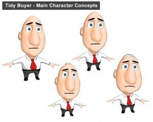 3D Stylised Character Sketches