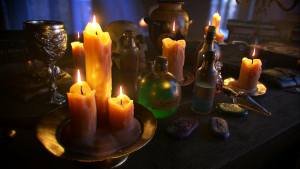 Mythology Fantasy Intro featuring potions and magical book