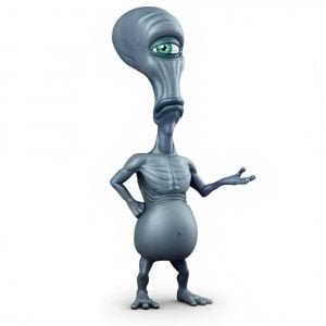 Animated Commercial - Alien Character Model