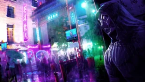 talos project cyberpunk sci-fi concept art