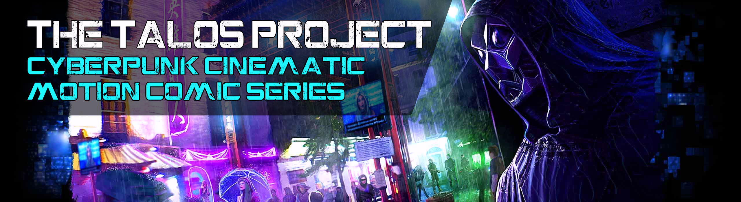 A cyberpunk tale set in an alternate near future. Scene from Chinatown in London. Global corporation Pandora Future Technologies, is secretly developing world-changing tech. We follow a group of individuals, some from within the company, its competitors and those that would stand up against both.