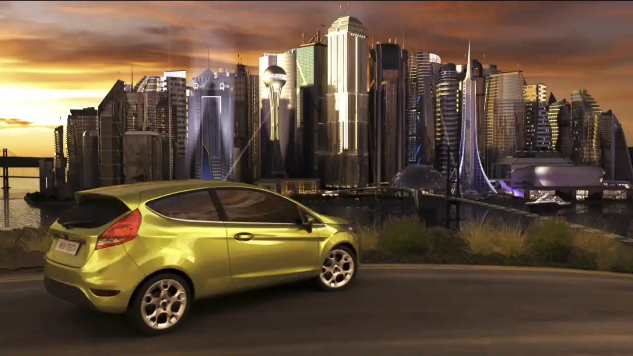 Ford Fiesta 3D animated commercial, Cinematic 3D advertising, Creative advertising agency