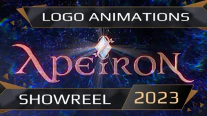 3d animated logo. Animated logos for games, films and comics. intro opening title sequence for tv and movies