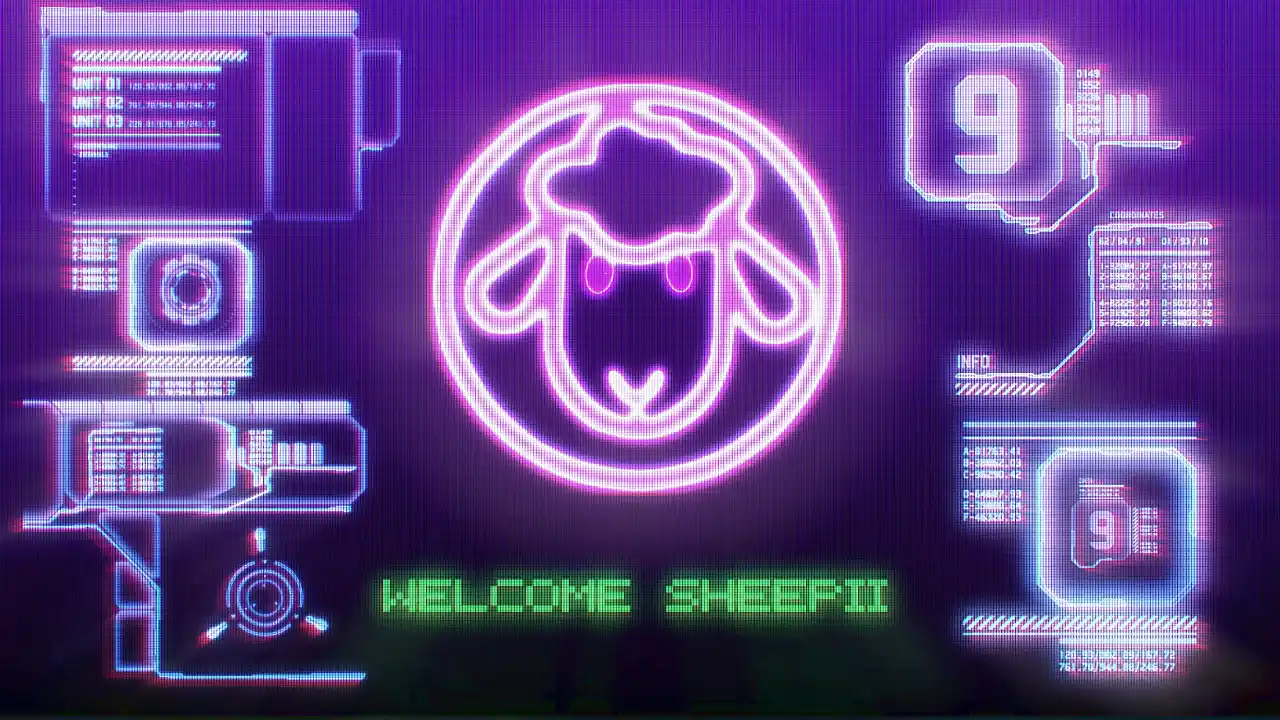 Twitch Stream Animation HUD Motion Graphics for Sheepi by Talos Creative Agency - Animation Studio